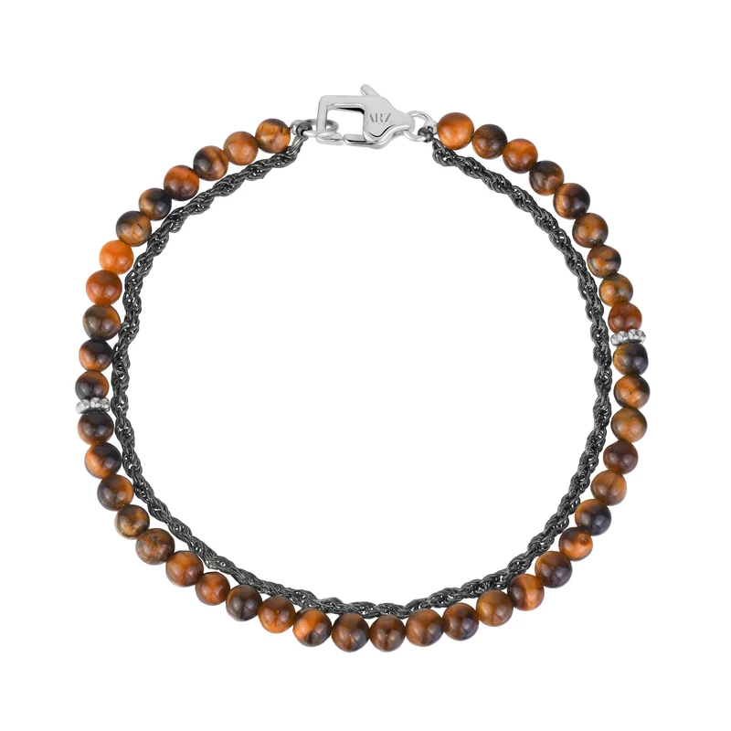 Bracelet de cordes et de perles