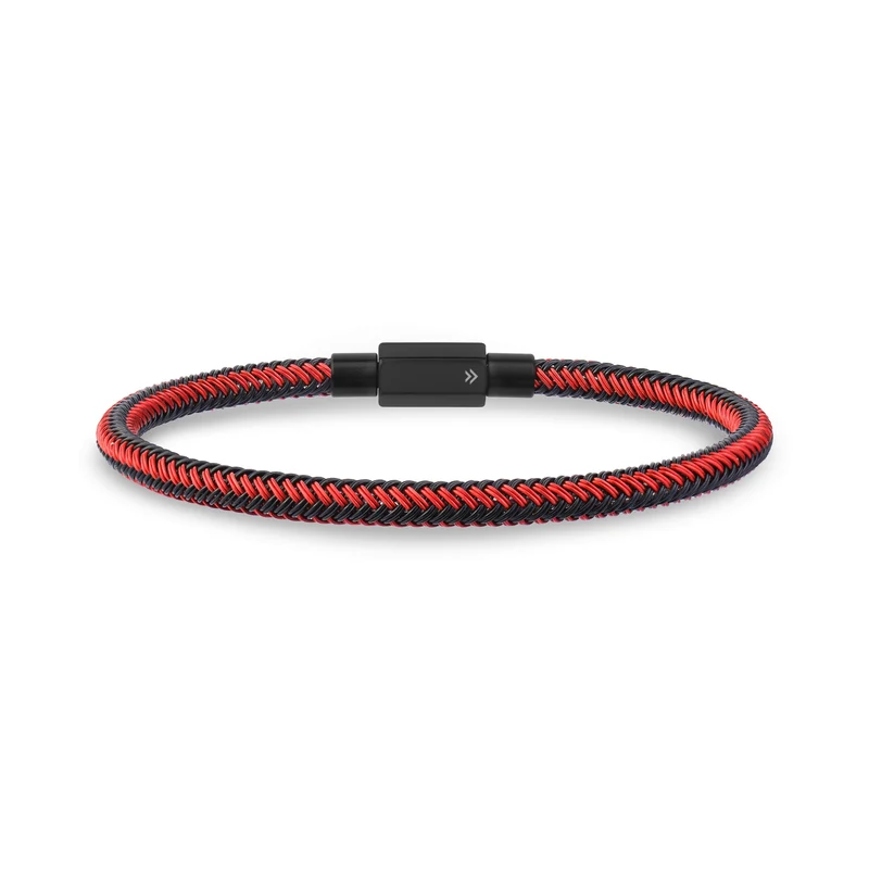 Bracelet en cordon chromatique