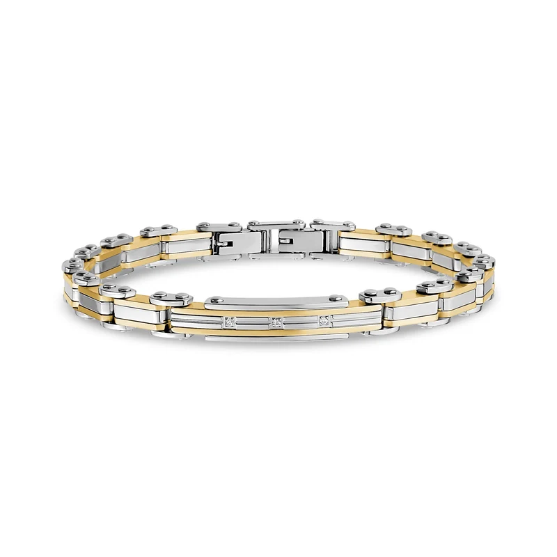 Bracelet fusion à maillons de luxe