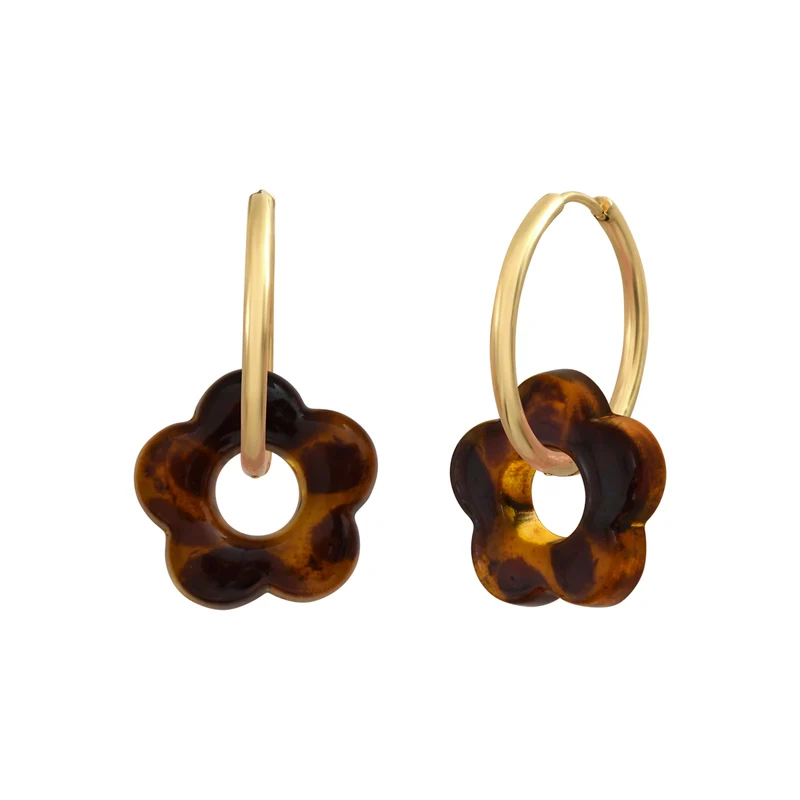 Boucles d'oreilles Flower 20mm