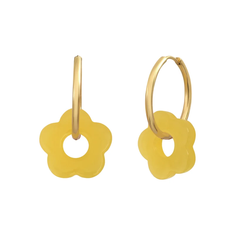 Boucles d'oreilles Flower 20mm