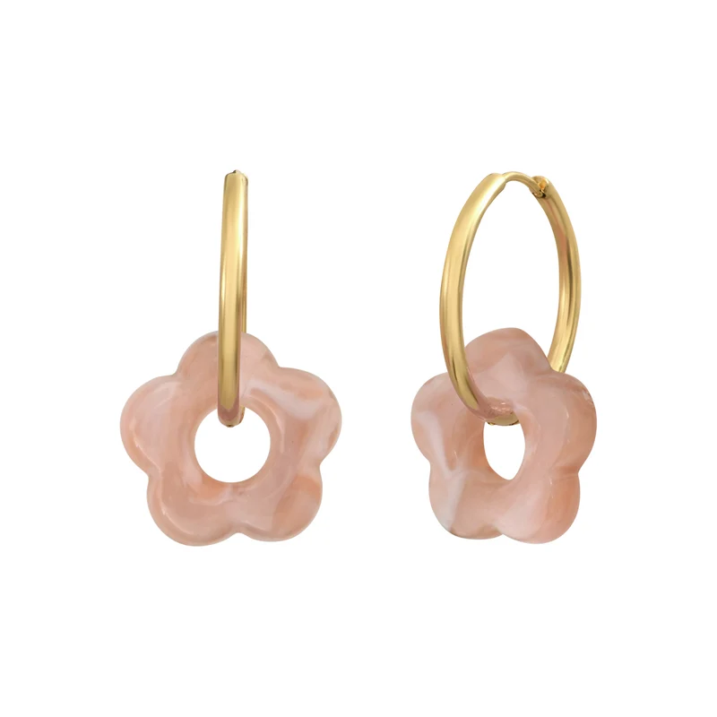 Boucles d'oreilles Flower 20mm