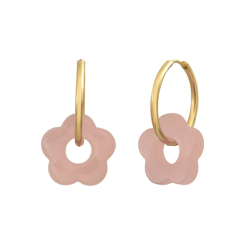 Boucles d'oreilles Flower 20mm