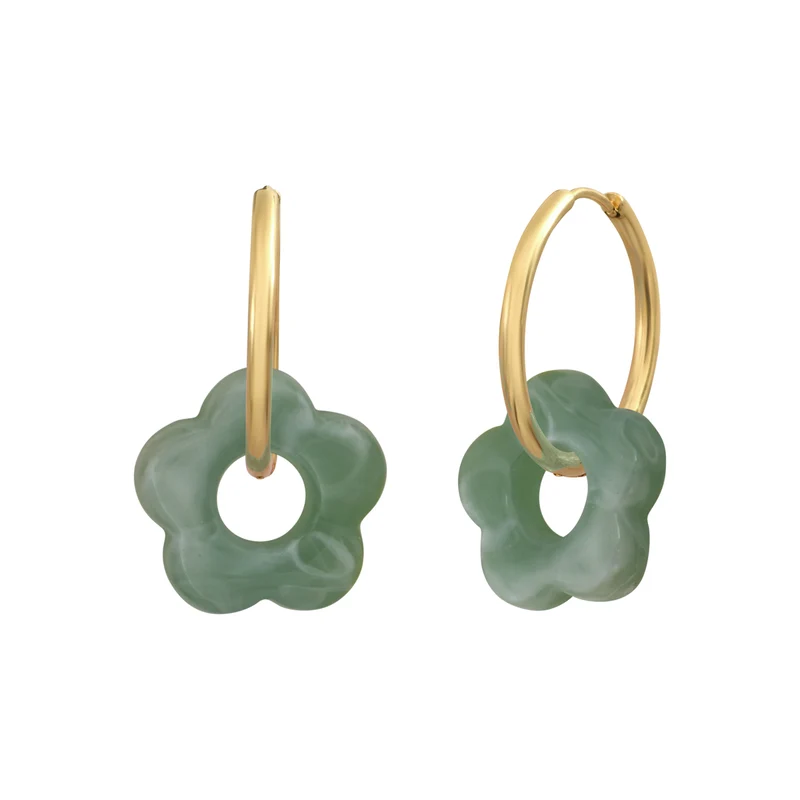Boucles d'oreilles Flower 20mm