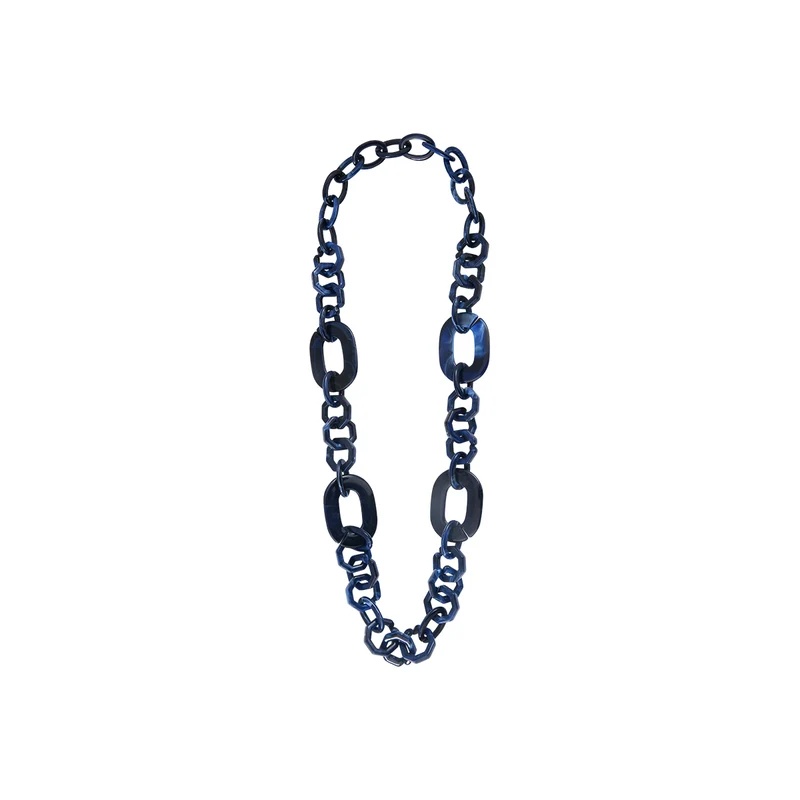 Collier Saga en Acétate Marine