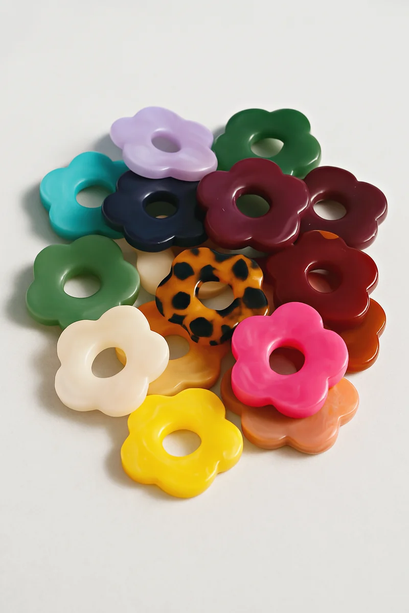 Boucles d'oreilles Flower 24mm