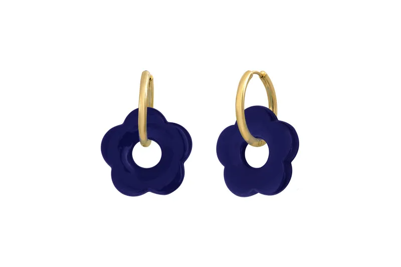 Boucles d'oreilles Flower 24mm