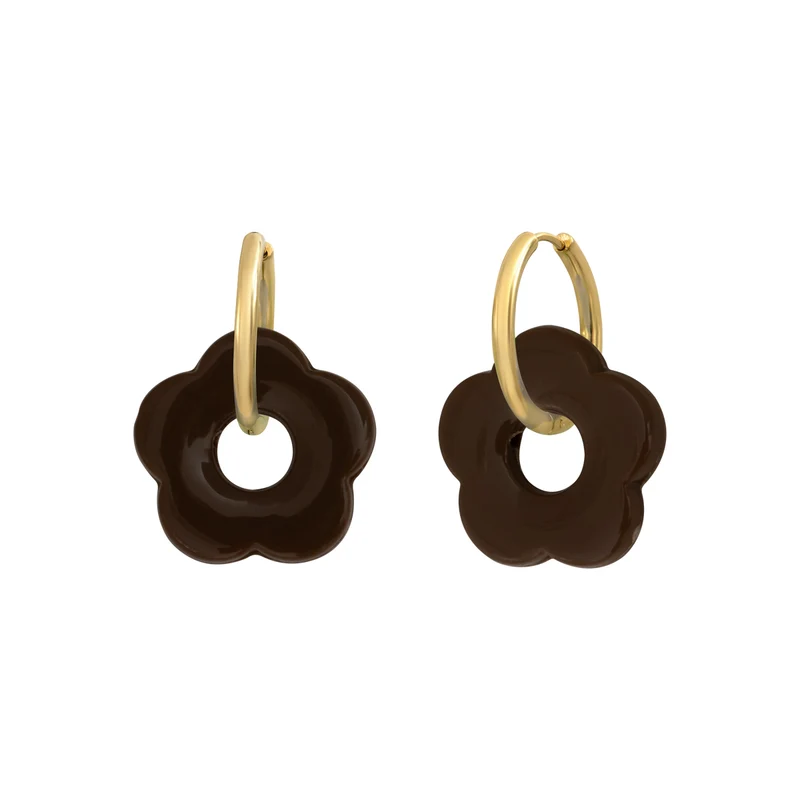 Boucles d'oreilles Flower 24mm