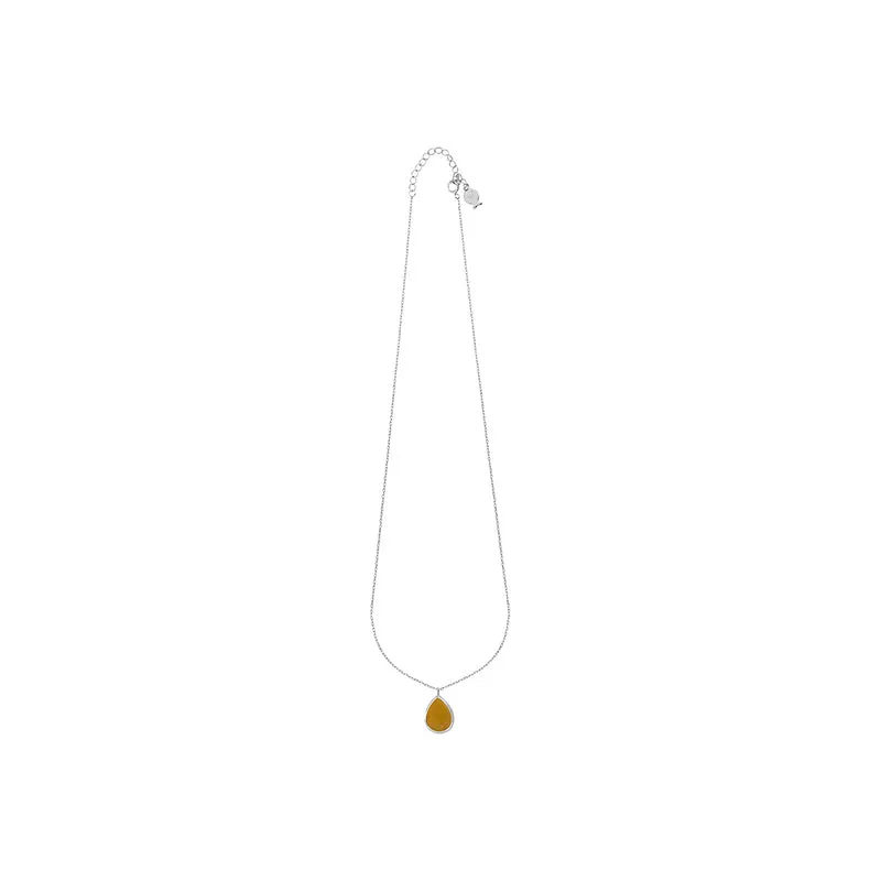 Collier Goutte Cornaline
