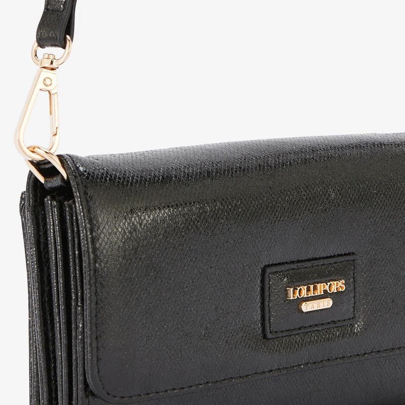 Pochette de voyage noire Romane