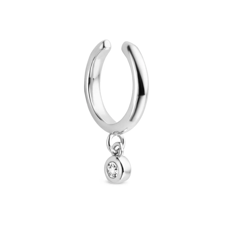 Violet Hamden Venus 925 Sterling Zilveren Ear Cuff Met Geboortesteen VH370001-JAN