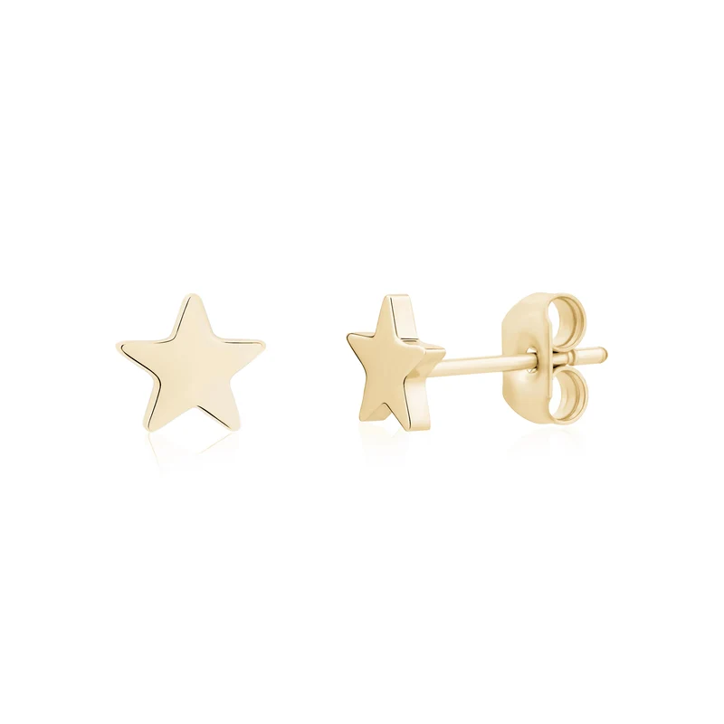 Mini clous d'oreilles étoilés