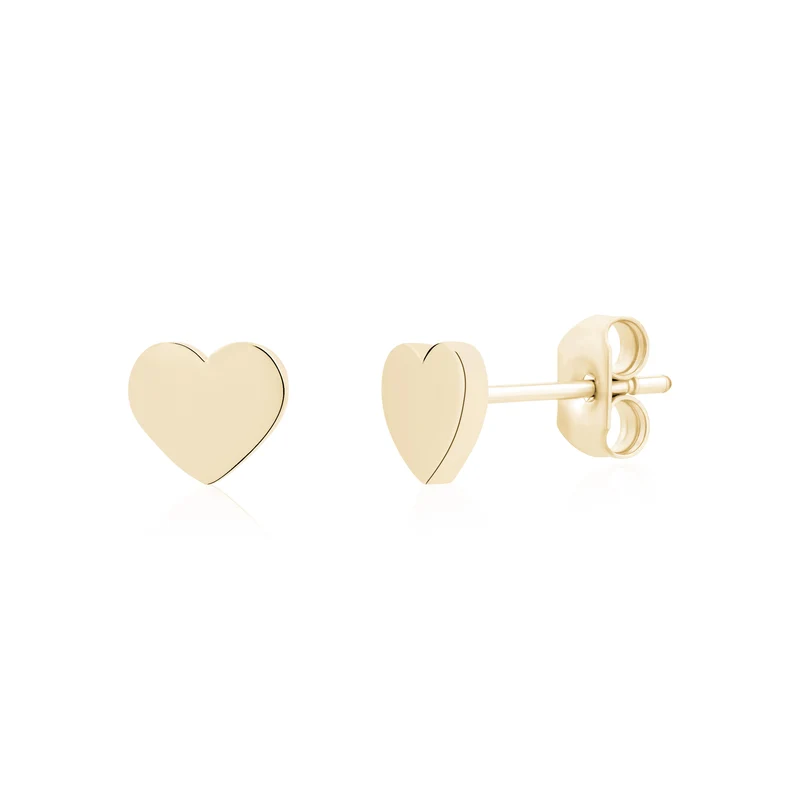 Mini clous d'oreilles en forme de cœur