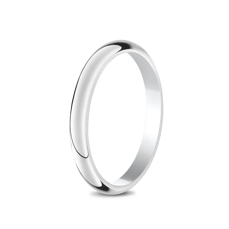 Jonc mariage à dôme 3mm