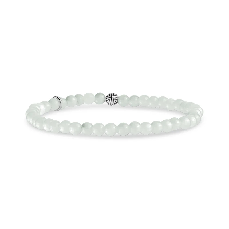 Bracelet de perles de Jade de Birmanie - 4MM