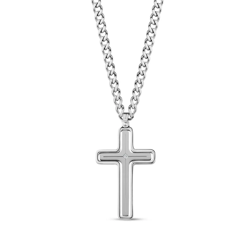 Pendentif croix simple et élégant