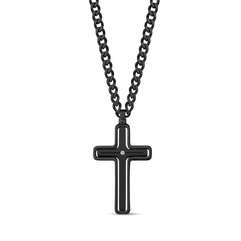 Pendentif croix simple et élégant