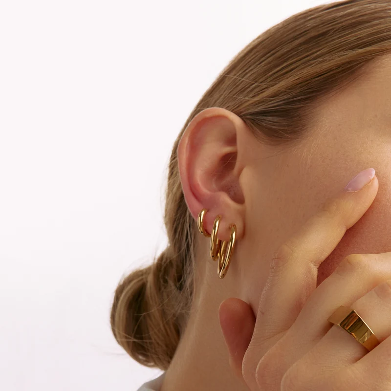 Boucles d'oreilles simples
