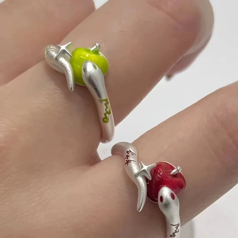 Bague Pomme Serpent