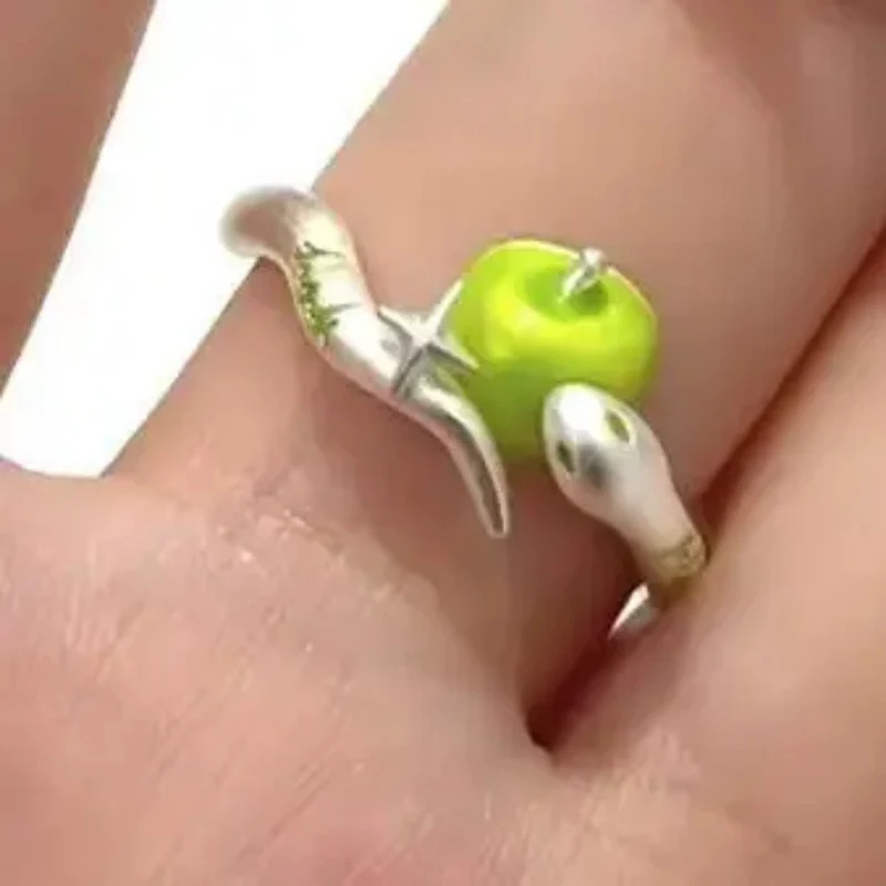 Bague Pomme Serpent