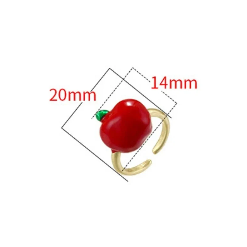 Bague Pomme Rouge