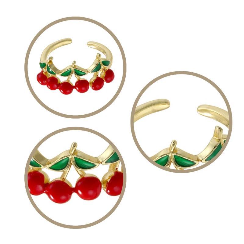 Bague Trois Cerises