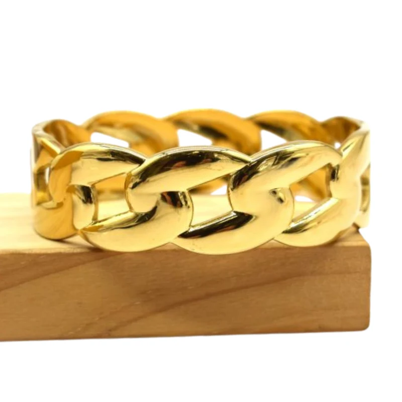Bracelet Jonc Manchette Maillon