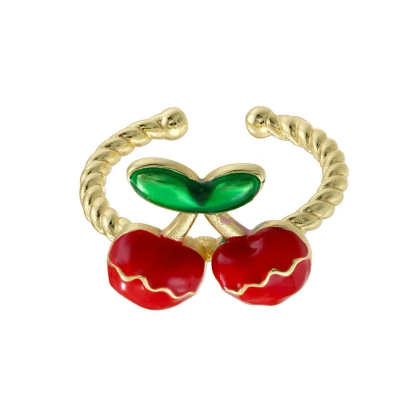 Bague Cerise Réglable