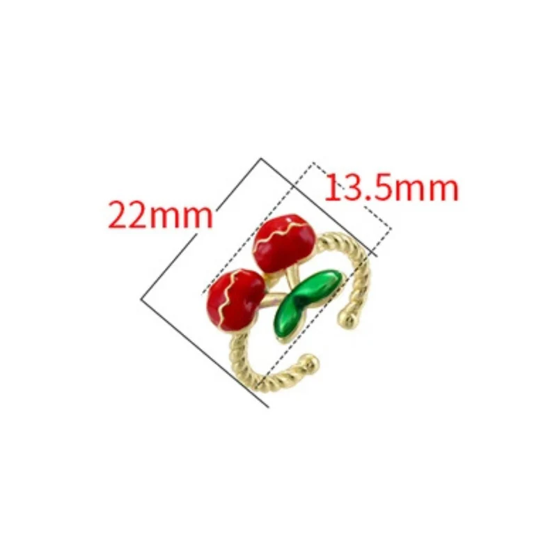 Bague Cerise Réglable