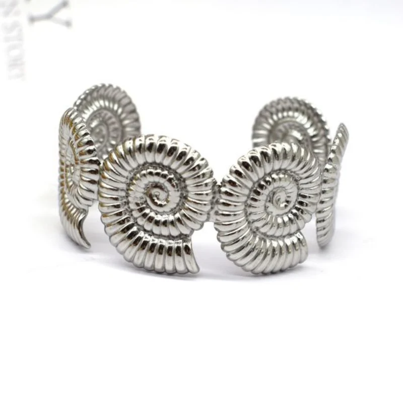 Bracelet Jonc Coquillage Spirale