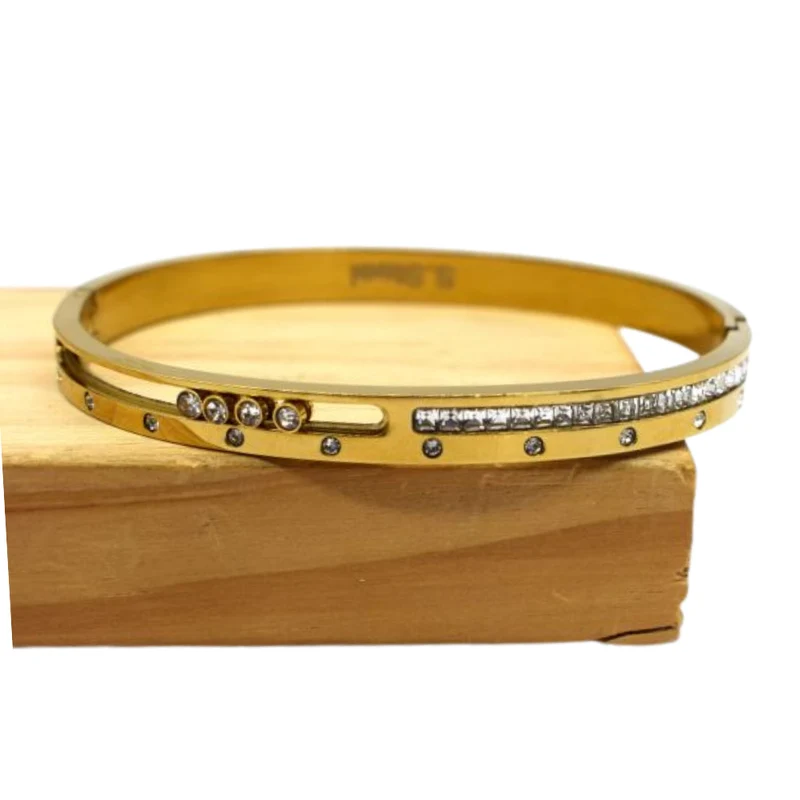 Bracelet Jonc Cristaux