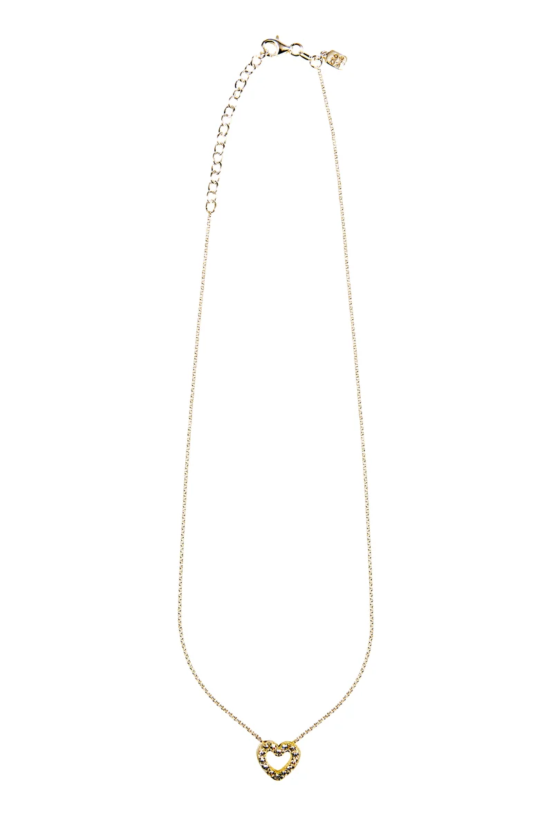 Collier Love U Doré
