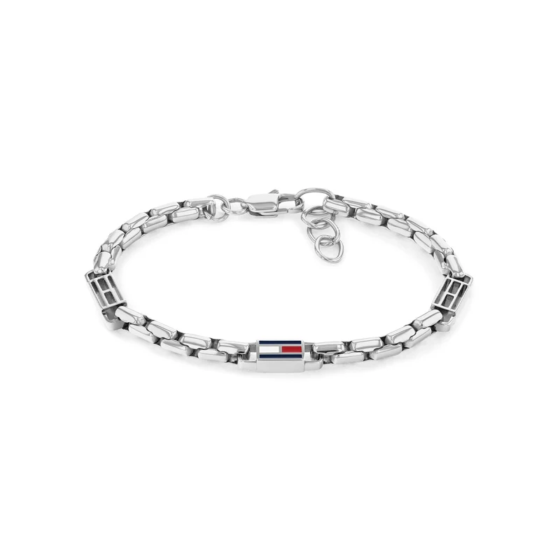 Tommy Hilfiger Acier Inoxydable Argenté Homme Bracelet Chaîne TJ2790674