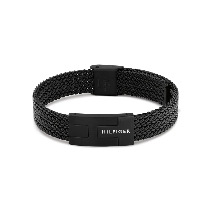 Tommy Hilfiger Acier Inoxydable Noir Homme Bracelet Chaîne TJ2790707