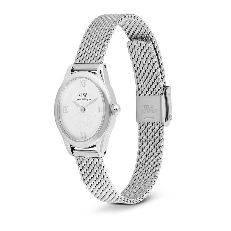 Daniel Wellington Ophelia Mini Mesh White Silver montre femme DW00100938