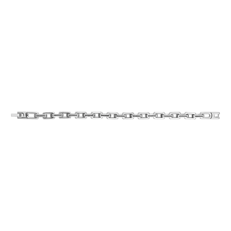 Bracelet à maillons allongés Iced Out