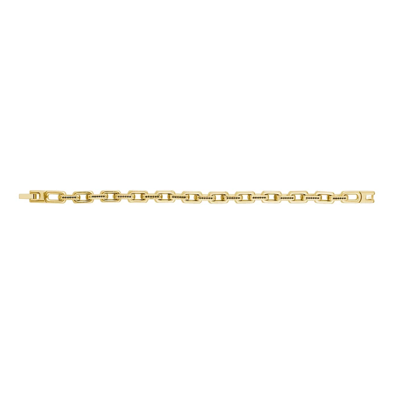 Bracelet à maillons allongés Iced Out