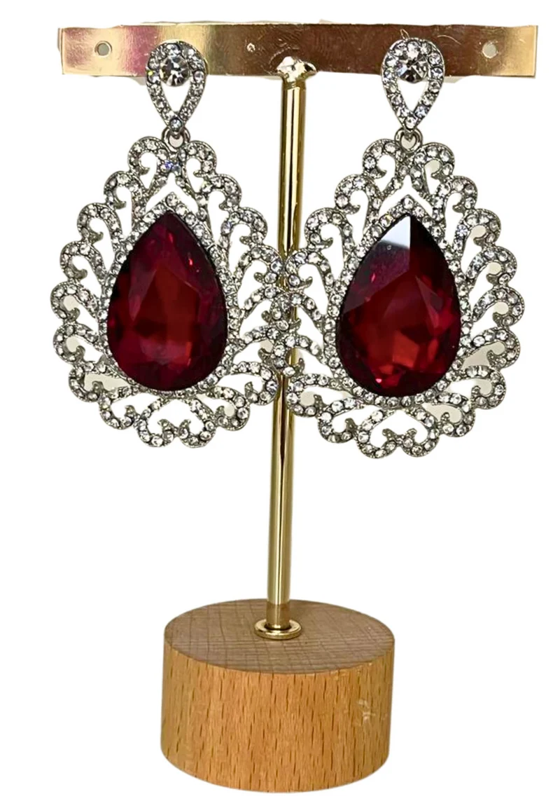 Boucles d’oreilles Royal Rouge Tamanna