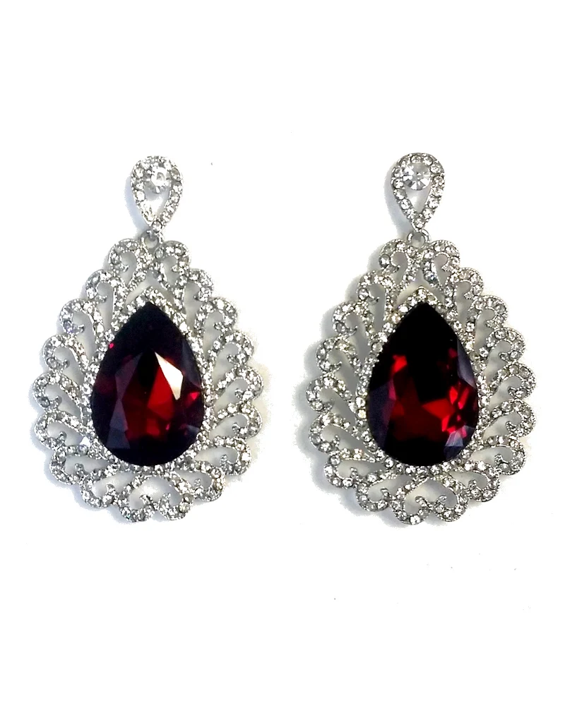 Boucles d’oreilles Royal Rouge Tamanna