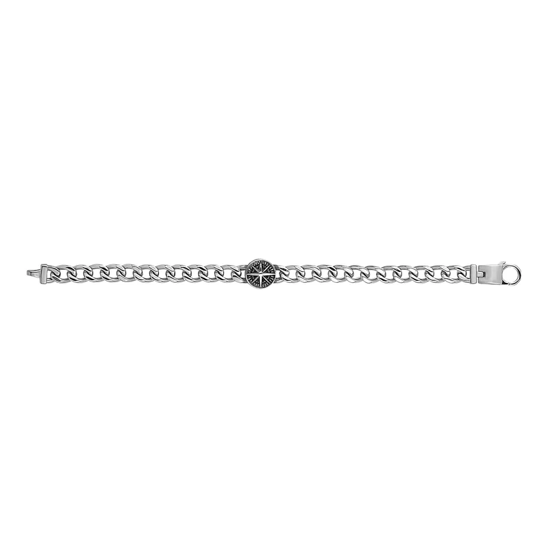 Bracelet à maillons cubains du navigateur