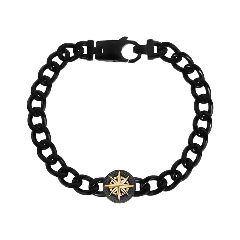 Bracelet à maillons cubains du navigateur