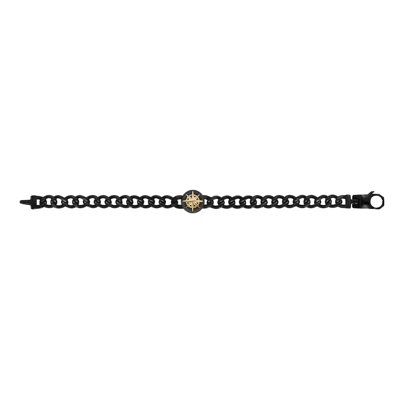 Bracelet à maillons cubains du navigateur