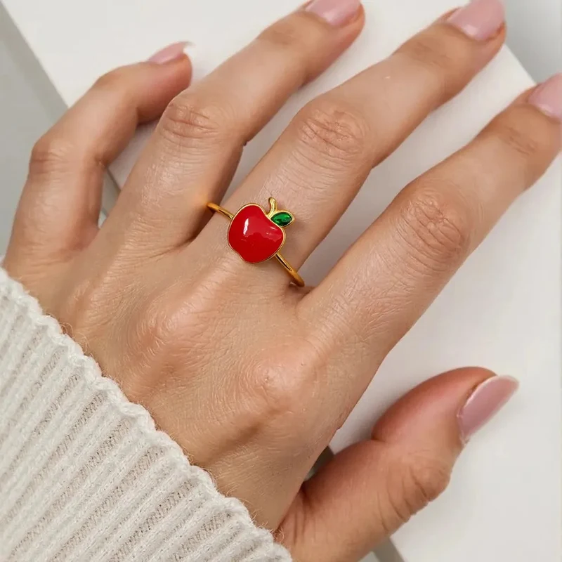 Bague Pomme Femme