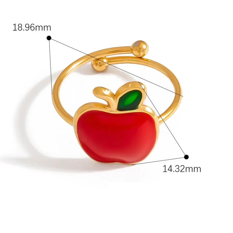 Bague Pomme Femme