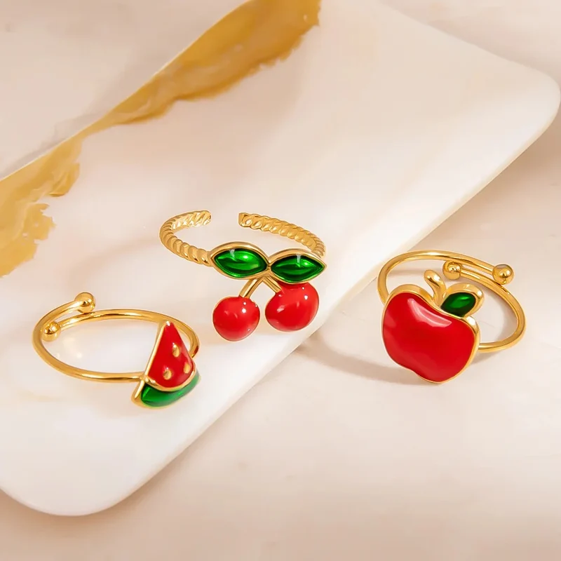 Bague Pomme Femme