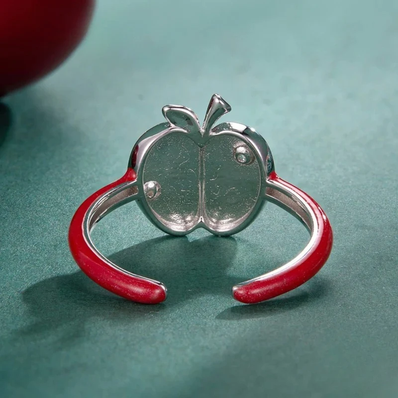 Bague Pomme Noël