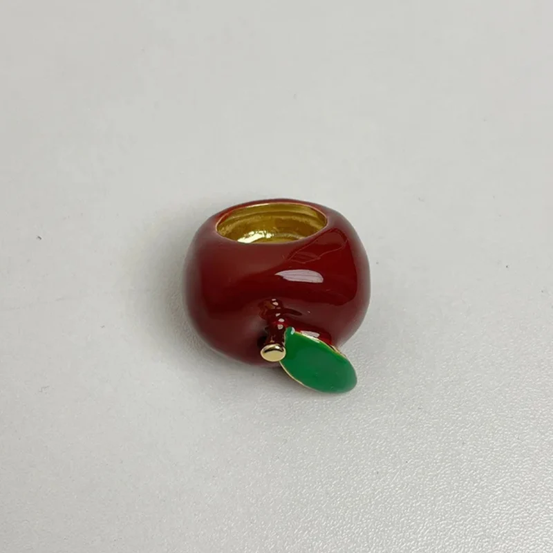 Bague Pomme Émail