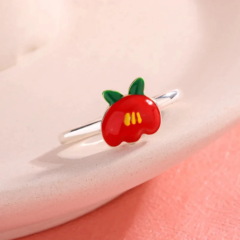 Bague Ouverte Pomme