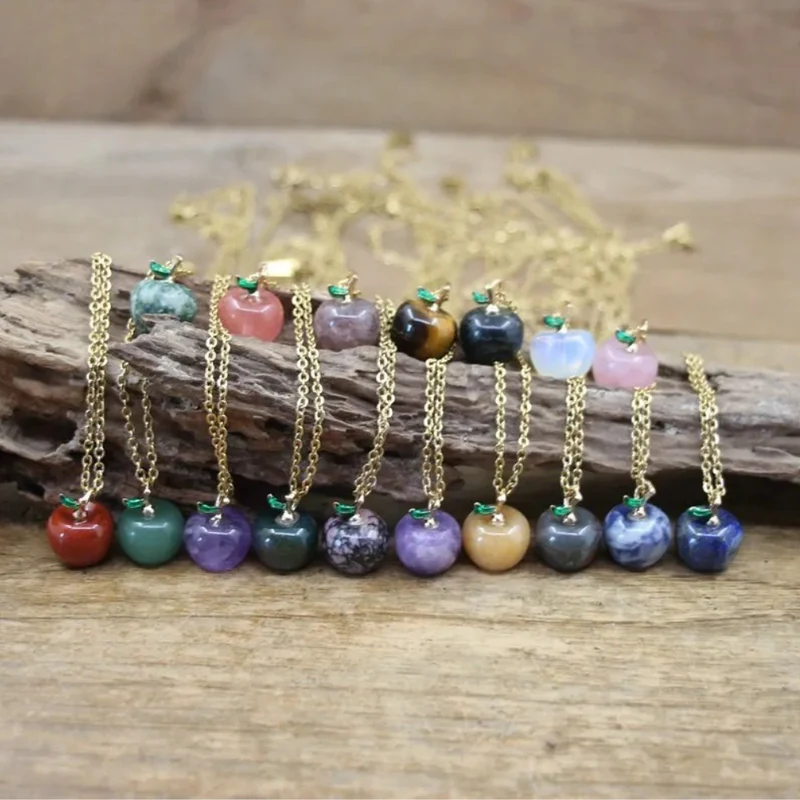 Collier Breloque Pomme
