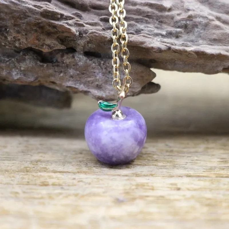 Collier Breloque Pomme